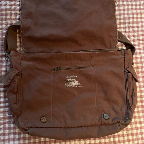 Dharma Love canvas yoga messenger‎ bag, authentic and in excellent condition. - Picture 3 of 15